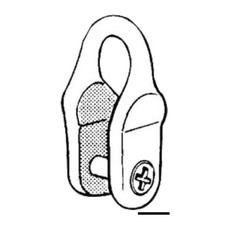 Osculati Grillo per cursore randa 8 mm con vite 58.045.90