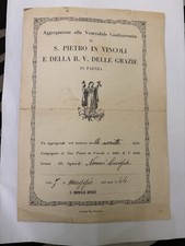 SAN PIETRO IN VINCOLI - RAVENNA- VENERABILE CONFRATERNITA  - 1944