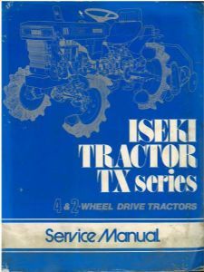 Trattore iseki tx1000 - iseki, tx1000f