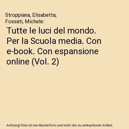 Tutte luci del mondo per - le,