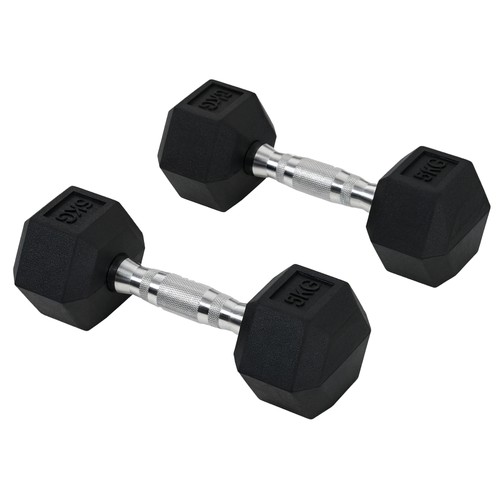 Homcom set manubri esagonali - set,