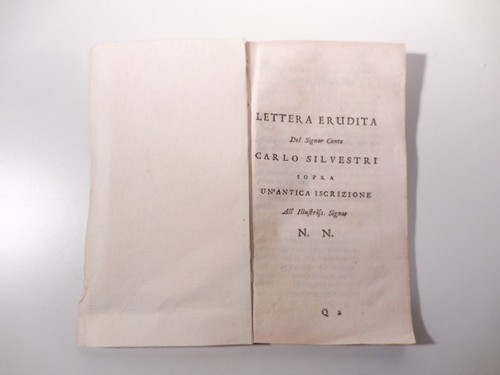 Silvestri carlo lettera - carlo,,