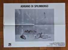 Invito/manifesto 111° mostra ADRIANO DI SPILIMBERGO. Galleria d'Arte Il Salotto 