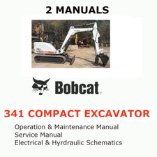 Bobcat 341 escavatore - bobcat,