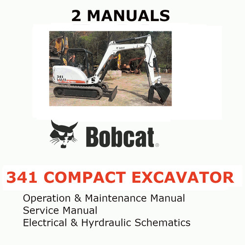 Bobcat 341 escavatore - bobcat,