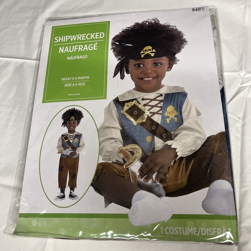 Costume pirata bambino neonato