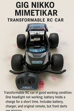 Macchinina radiocomandata vintage – GIG Nikko Mimetikar