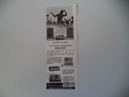 Advertising pubblicità 1967 - pubblicità,
