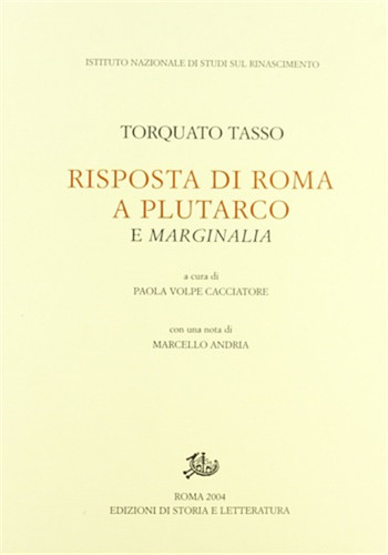 Tasso torquato risposta - -, di