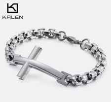 Bracciale uomo con croce - bracciale,