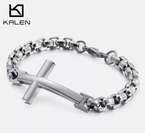 Bracciale uomo con croce - uomo,