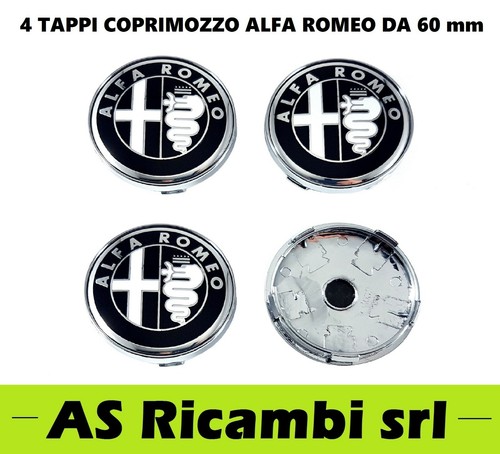 Tappi coprimozzo alfa romeo - tappi,
