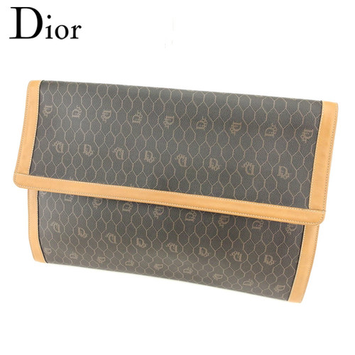 Dior business bag black brown - dior,