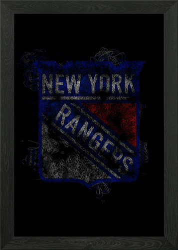 New york rangers scribbles - new,