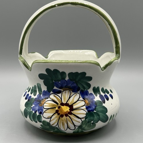 Cesto floreale ceramica
