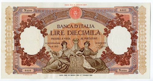Banconota 10000 lire - 10000,