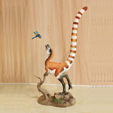 Statua dinosauro Sinosauropteryx prima modello esposizione da collezione altezza 9,6 pollici