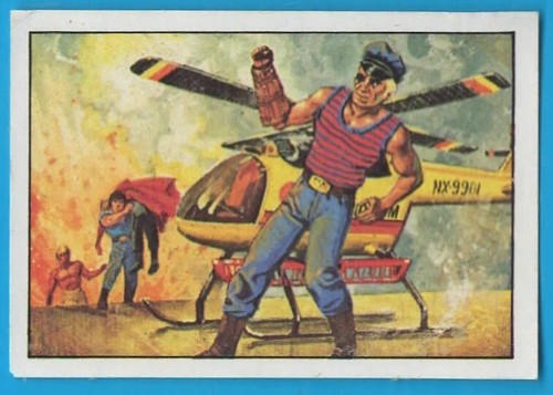 Figurina panini big jim - figurina,
