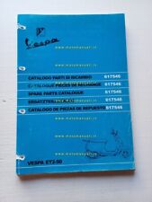 Piaggio 50 Vespa ET2 modelli 1996 - 2002 catalogo ricambi originale