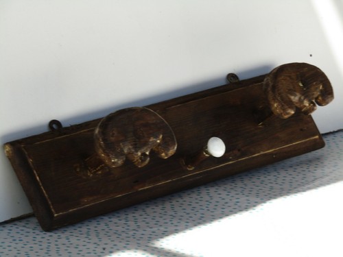 Attaccapanni muro in legno - ,