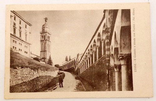 Antica cartolina udine il - -,