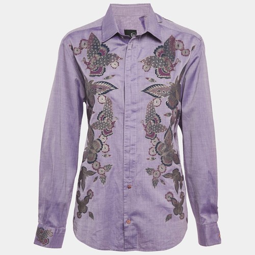 Camicia just cavalli viola - just,