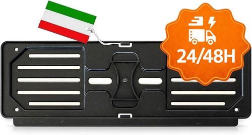 Porta targa anteriore auto - targa,