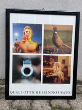 Poster pubblicitario Zeiss “Quali ottiche hanno usato?” vintage fotografia