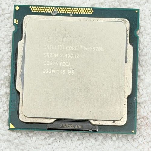 Intel core 3570k - intel, sr0pm