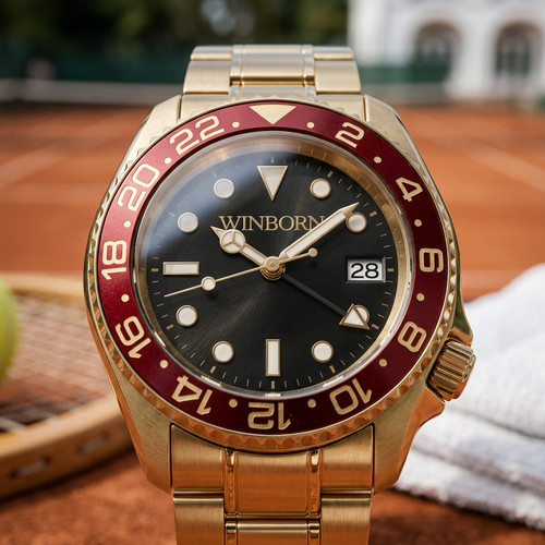 Winborn crimson gold gmt - crimson,