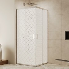 Box doccia cabina vetro satinato 70X90 70x100 75x90 75x100 80x90 80x100 h190
