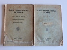 WWII - CODICE PENALE MILITARE
