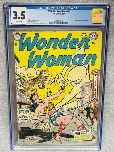 Wonder woman cgc - woman, dc
