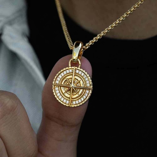 Ciondolo donna diamante creato