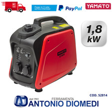 ✅Yamato Gruppo Elettrogeno Generatore Inverter 1,8 KW Silenziato Camper