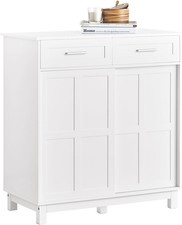 Credenza Con Ante Scorrevoli, Mobile Da Cucina, Armadio Da Soggiorno, Buffet Bia