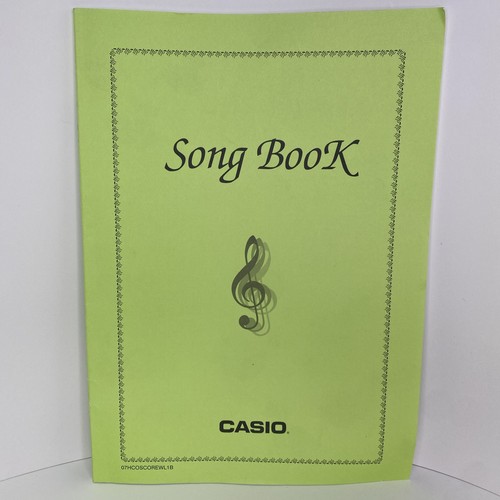 Libro musicale originale - , casio