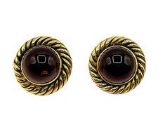 Orecchini CHANEL Gripoix tono