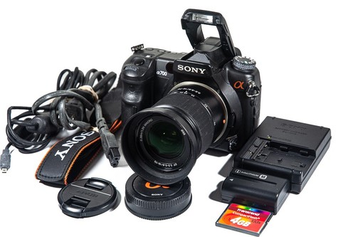 Sony alpha a700 fotocamera - a700,