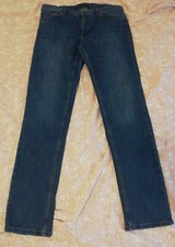 PANTALONI UOMO SISLEY COME NUOVI IT 50 BLU