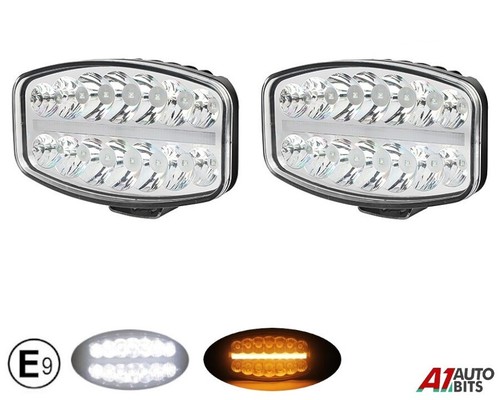 Fendinebbia combo bianco - 10",