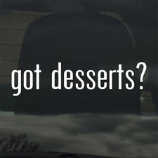 Hai dei dolci? Adesivo vinile