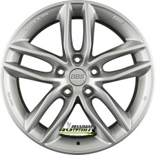 Bbs argento brillante 8x18 - sx,