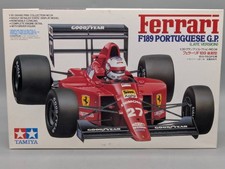 Modellini auto kit 1:20 Tamiya Ferrari F189 Late Version GP Portugal #27 in confezione originale