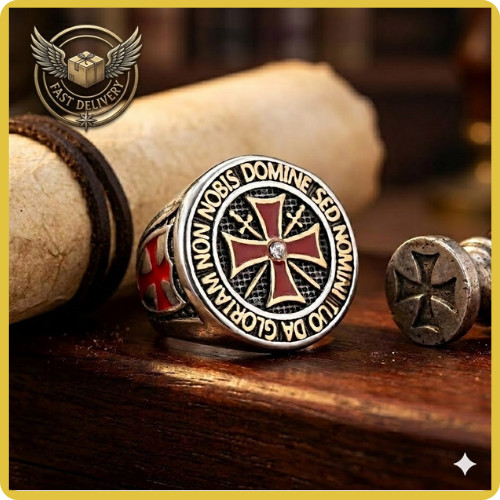 Anello cavalieri templari - anello,