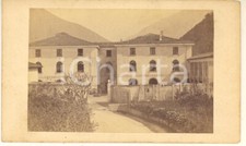 1870 ca VILLA CARCINA (BS) Stabilimento GLISENTI - Foto CDV RARA (2)