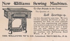 c1890 Williams macchine da