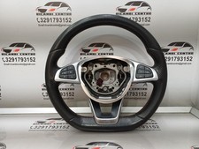 VOLANTE MULTIFUNZIONE STERZO IN PELLE MERCEDES A200 W176 2017 A0004603303 AB2