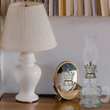 Lampada a cherosene in da 2 pezzi Lampada a olio da campeggio Lampada a