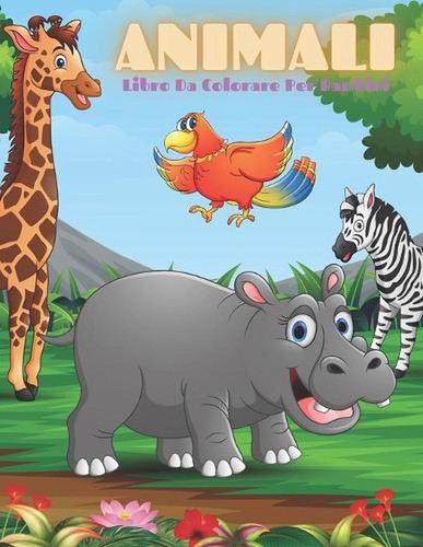 Animali libro da colorare - -,